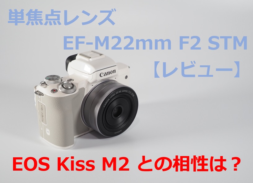 CANON 広角単焦点 EF-M 22mm F2 STM ミラーレス EOS M - レンズ(単焦点)