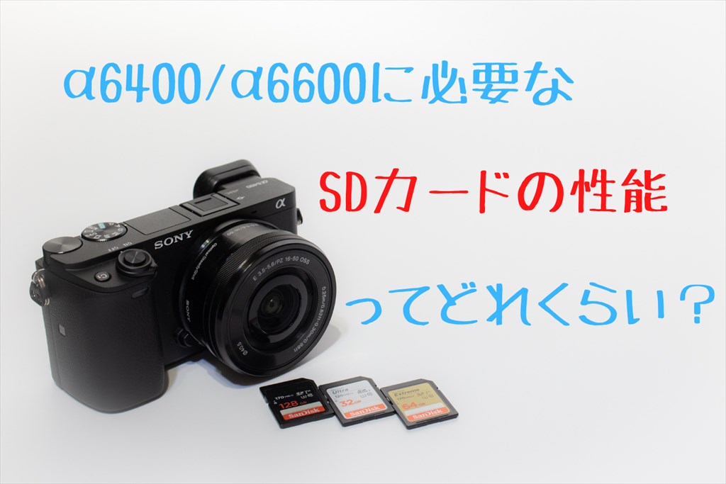 α6400/α6600用SDカードのおすすめ３選【比較テスト有】 | digi-cam.net