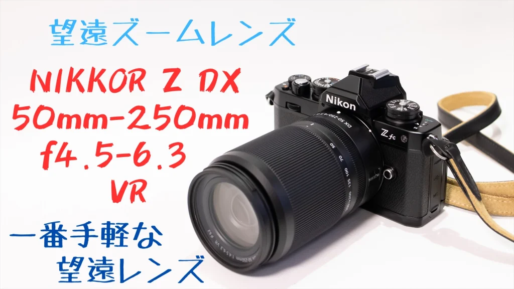 ZfcとNIKKOR Z DX 50-250mm f/4.5-6.3 VR画像