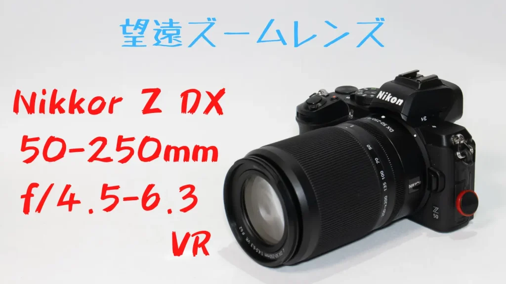 ニコンZ50とNIKKOR Z DX 50-250mm f/4.5-6.3 VR画像