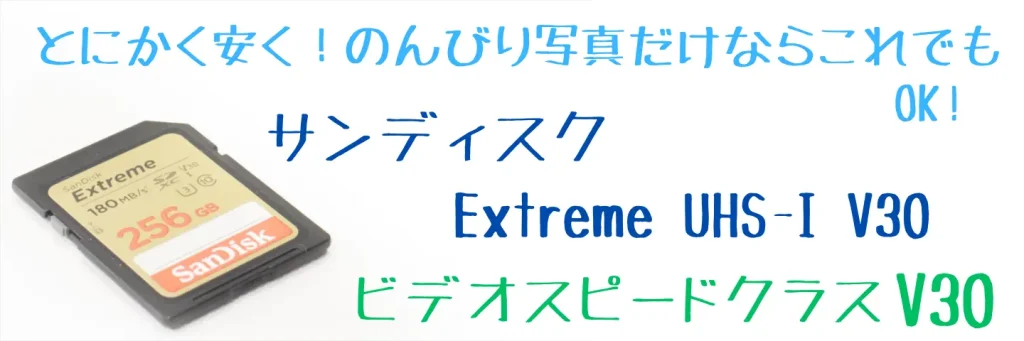 サンディスク Extreme