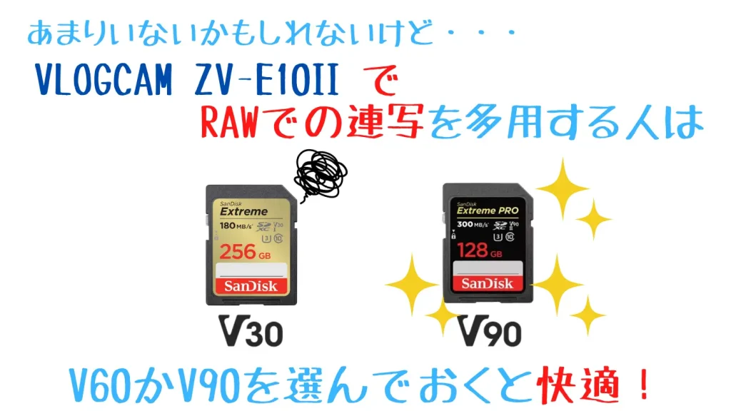 SDカード画像V60とV90