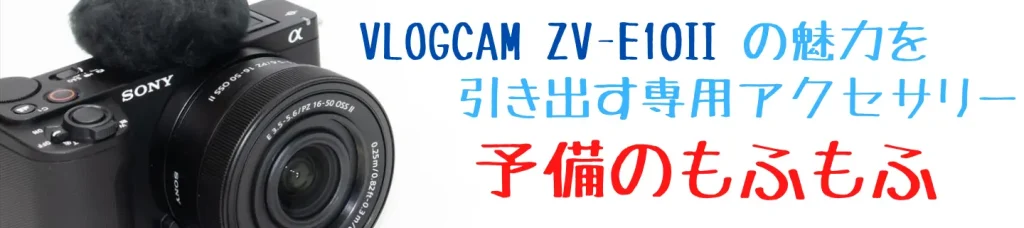 VLOGCAM ZV-E10 II画像