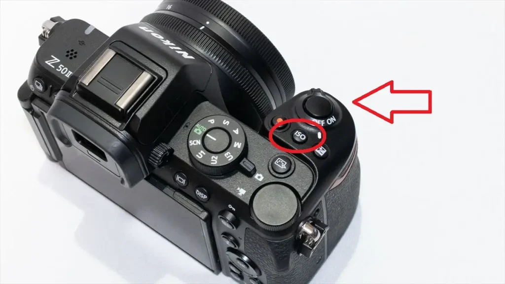 Z50IIオートISO設定画面
