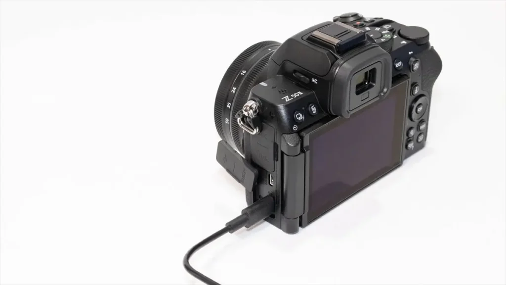 充電中のZ50II