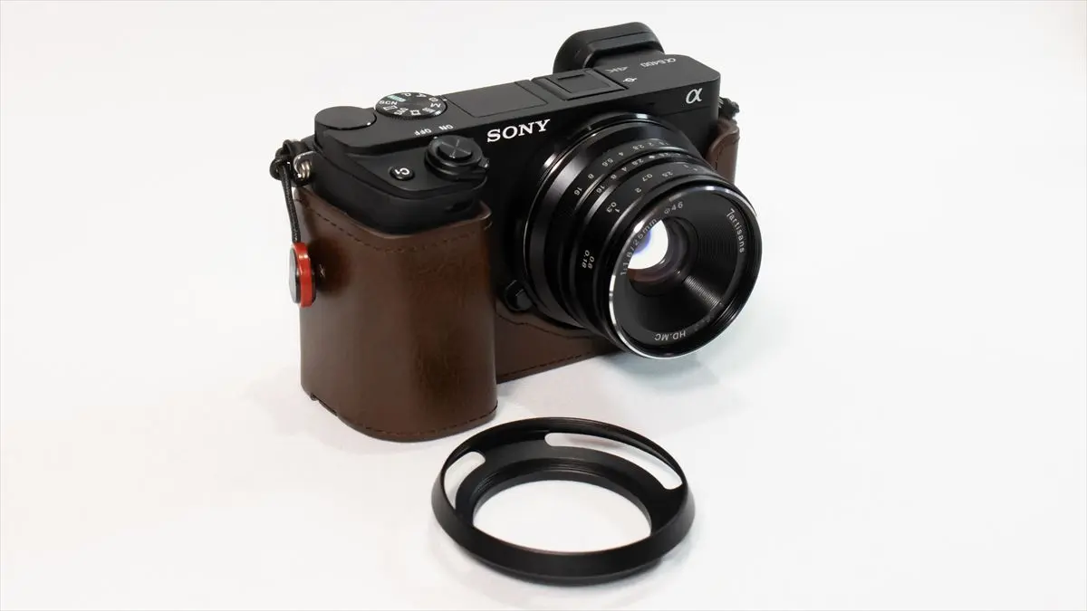 7artisans 25mm F1.8を装着したα6400