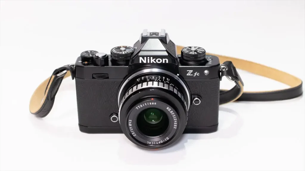 zfcにTTartisan23mmF1.4 を装着　外観