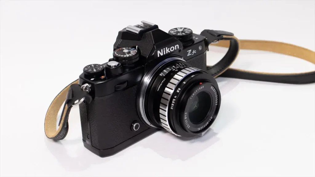 zfcにTTartisan23mmF1.4 を装着　外観