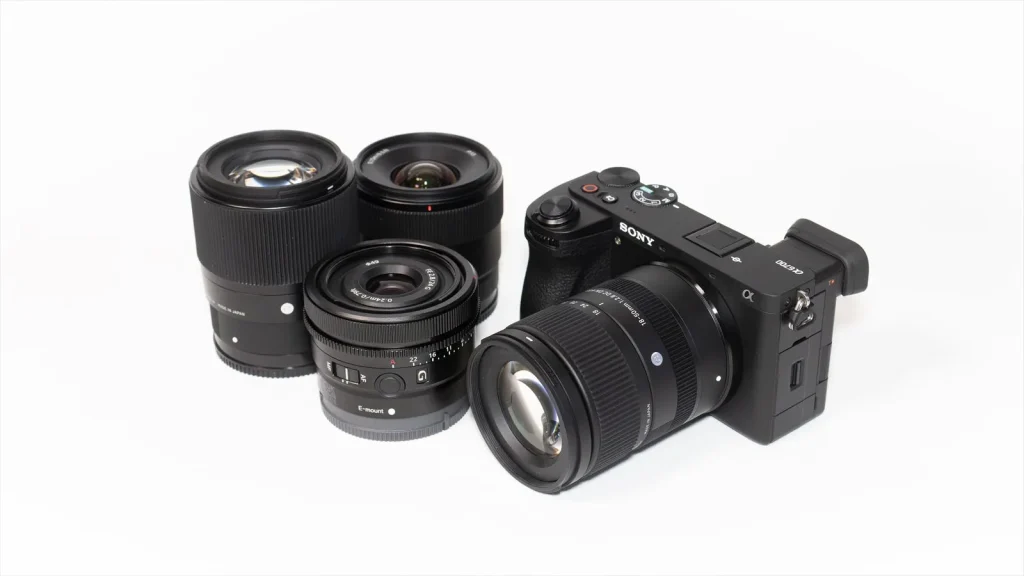 α6700と手ぶれ補正非搭載のレンズ