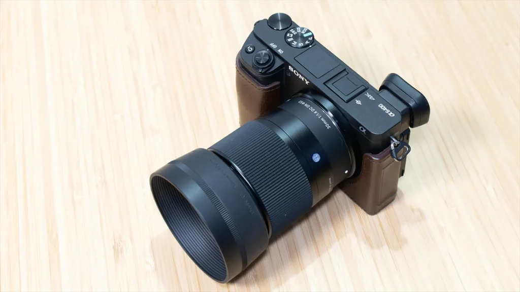 α6400とSIGMA30mmF1.4の画像