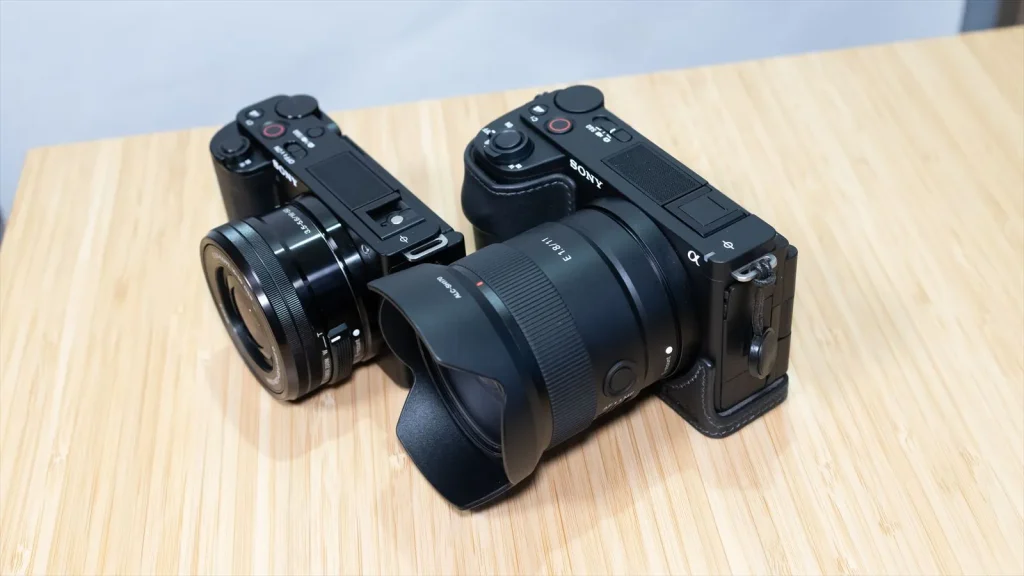 Sony E 11mm F1.8とZV-E10とZV-E10 II