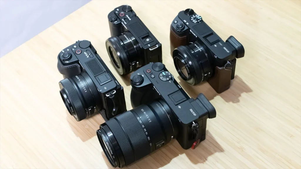 E 18-135mm F3.5-5.6 OSSとα6700とα6400とZV-E10とZV-E10 II