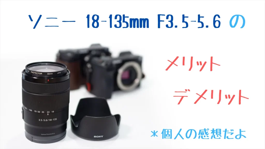 E 18-135mm F3.5-5.6 OSSのメリットデメリット