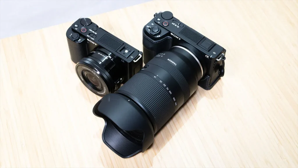 zv-e10/zv-e10iiとTAMRON 18-300mm F/3.5-6.3 Di III-A VC VXD
