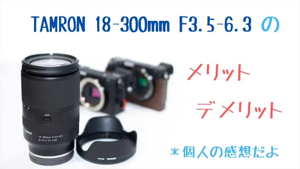 TAMRON 18-300mmのメリットデメリット