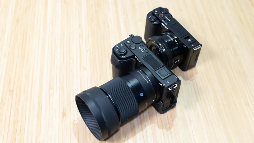ZV-E10IIとZV-E10IIとSIGMA30mmF1.4の画像