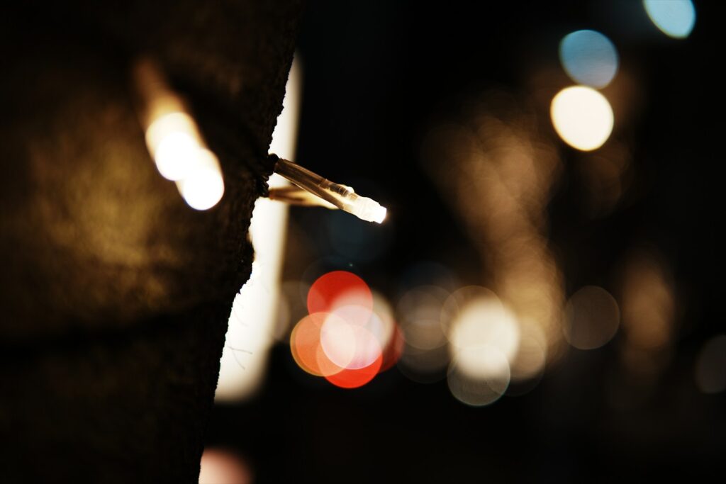 F1.4の作例写真　夜景