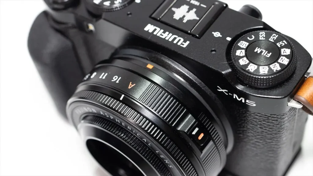 XF23mmF2.8 R WRの絞りリング