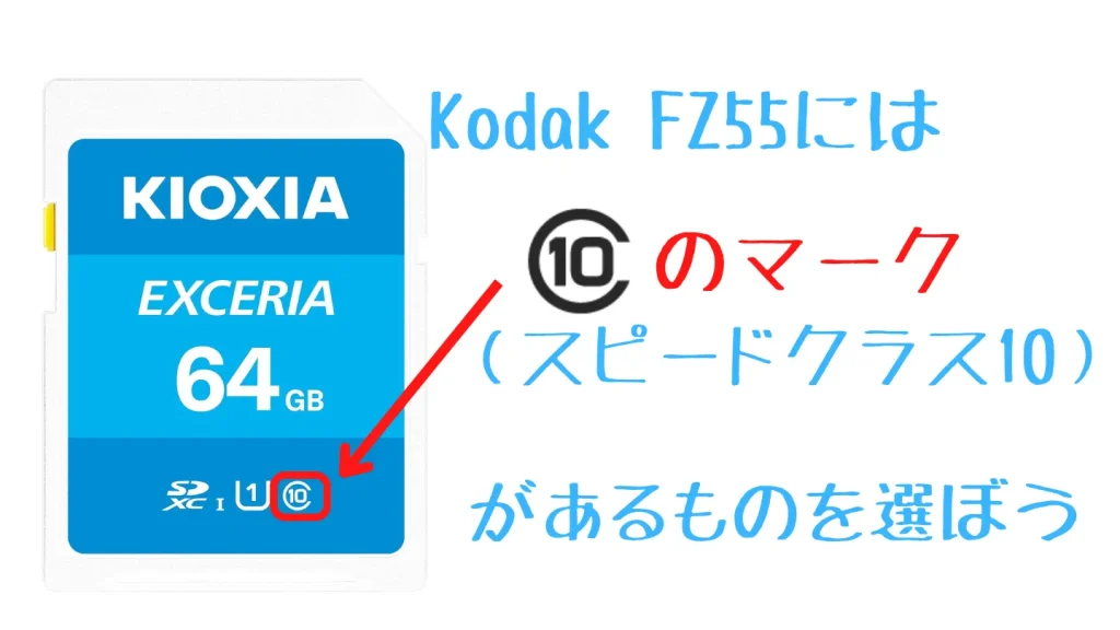 FZ55にはスピードクラス10があるものを選ぼう