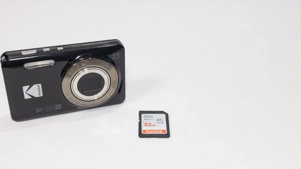 FZ55とサンディスクSDカード