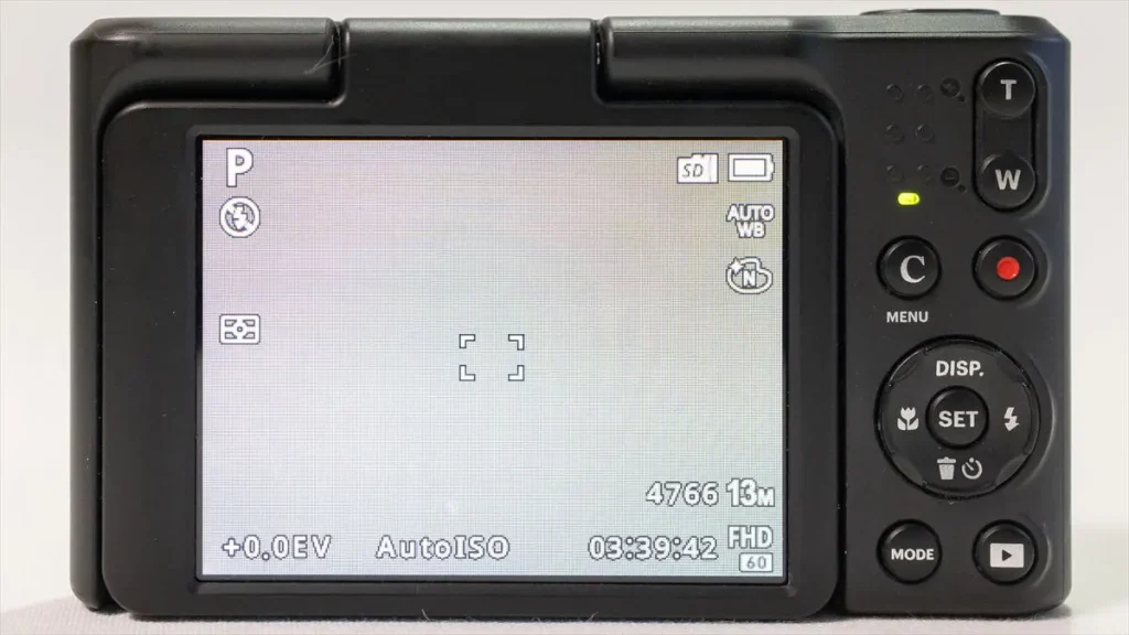 Kodak PIXPRO C1で32GB microSDカードをフォーマットした際の残量表示