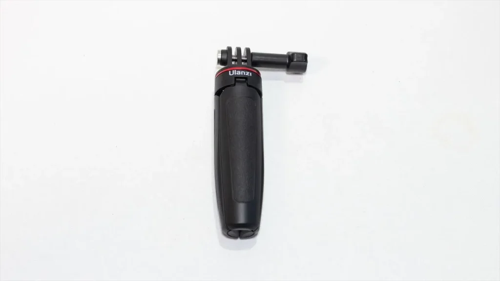 収納した状態のUlanzi MT-09ミニ三脚