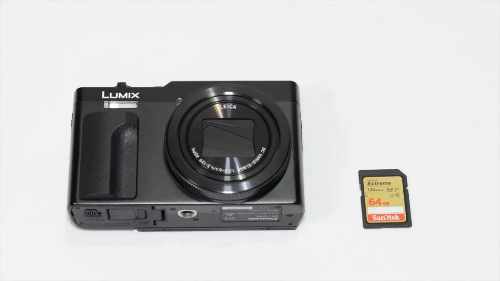 LUMIX TZ99とSanDisk Extreme SDカード