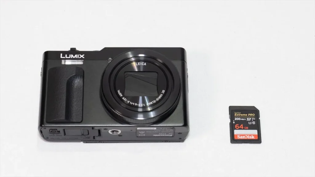 LUMIX TZ99とSanDisk Extreme PRO UHS-I SDカード