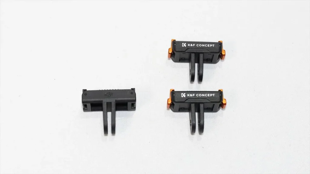 DJI純正とK&F Conceptのクイックリリースアダプターの比較