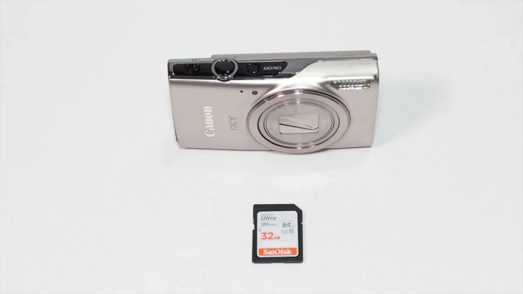 旧型IXY 650で使用しているSanDisk Ultra SDカード