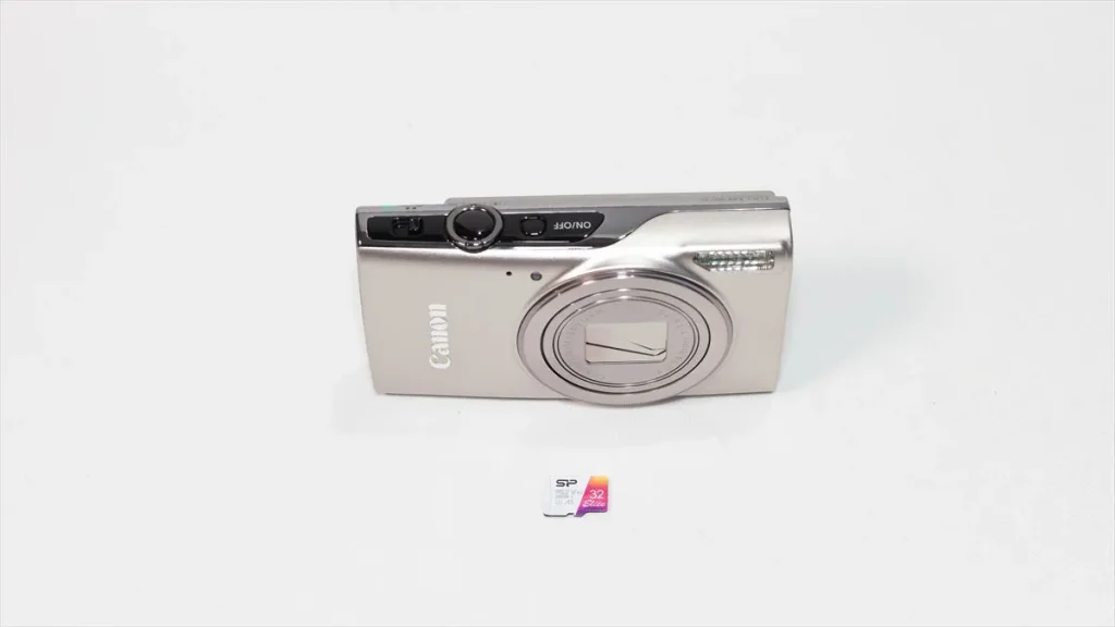 IXY 650 mで使用しているシリコンパワーのmicroSDカード